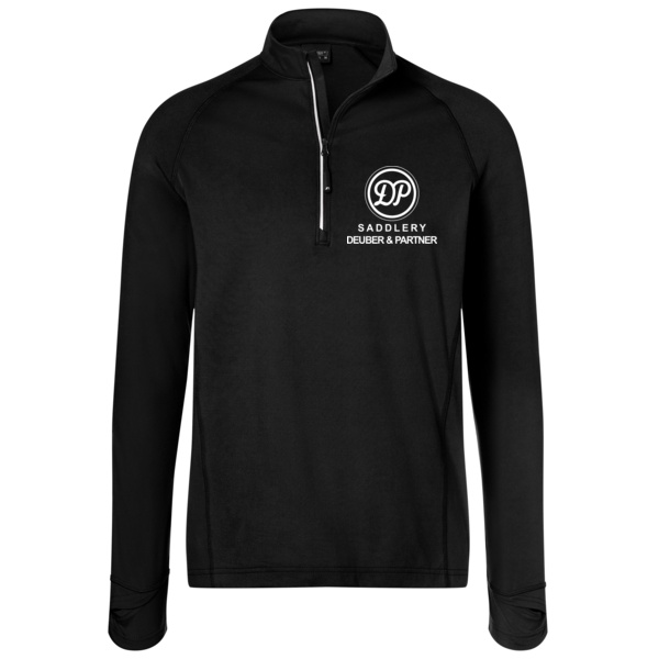Brustdruck - Men's Sports Shirt Half-Zip Miniaturansicht