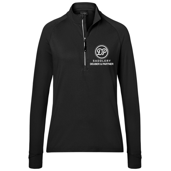 Brustdruck - Ladies' Sports  Shirt Half-Zip Miniaturansicht
