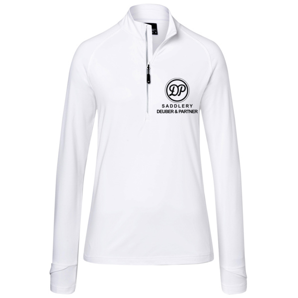 Brustdruck - Ladies' Sports  Shirt Half-Zip Miniaturansicht